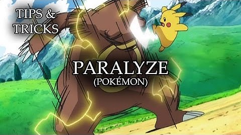 Tips & Tricks - Paralyze (Pokémon) - RPG Maker MV
