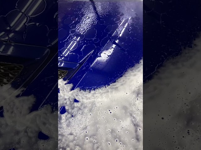 コーティングの艶感を保つには小まめな洗車が大事 #automobile #cardetailing #carwash #bullet