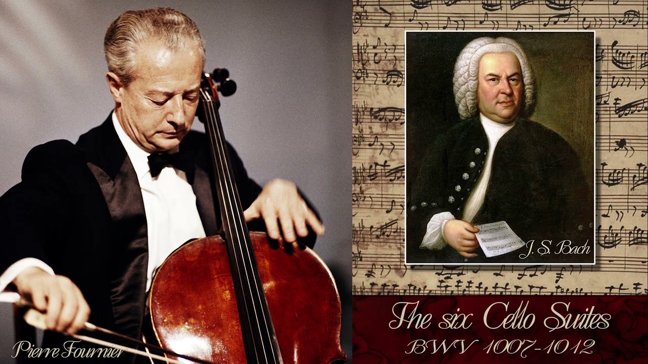 Pierre Fournier - Bach: Suite for Solo Cello No. 5 in C minor, BWV