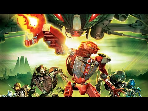 LEGO Bionicle: Old vs. New compared!  (representative samples, NOT ALL green products ever). 
