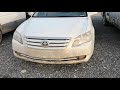 2007 Toyota Avalon доставили в Бишкек из США