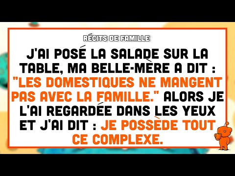 Ma belle-mère m'a appelée domestique, alors j'ai acheté le complexe où ils passent leurs vacances.