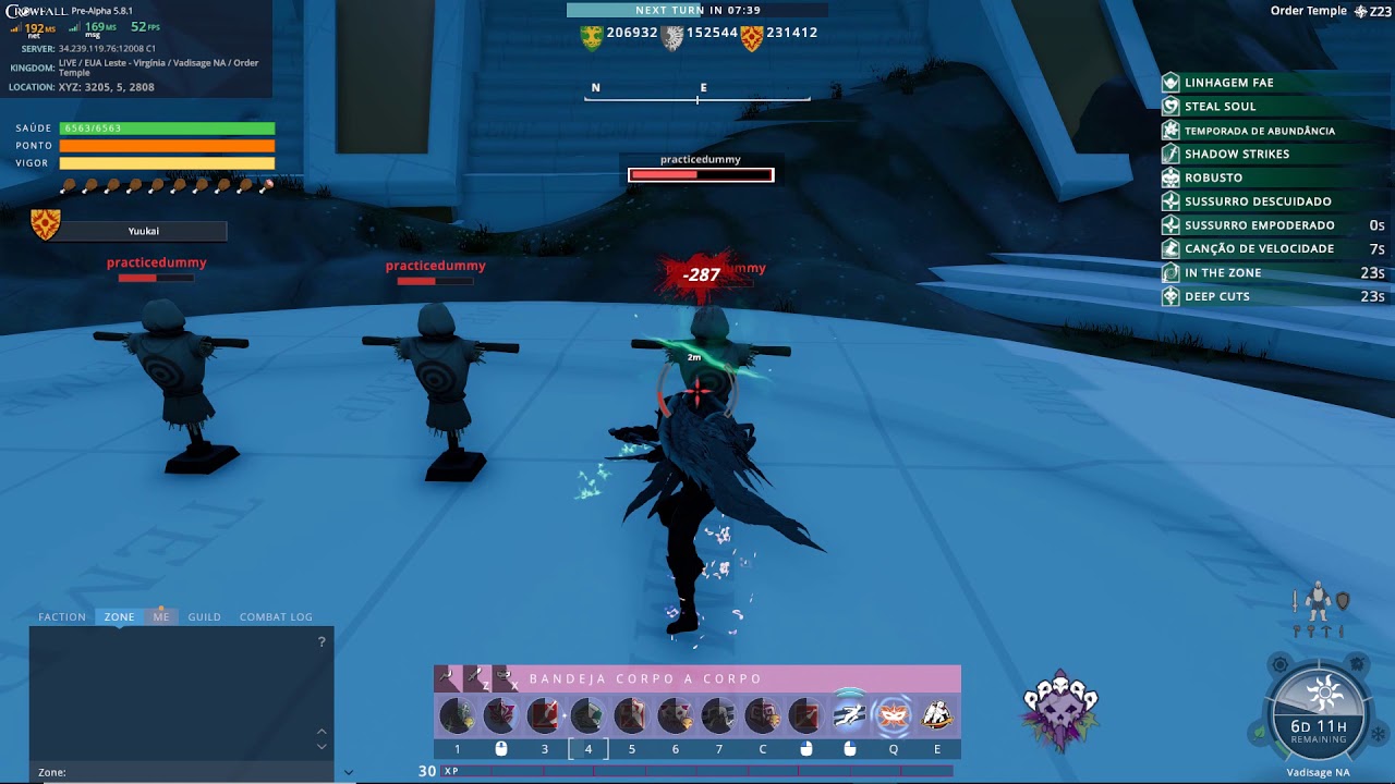 Crowfall | 5.8.1 | Toxin não está funcionando.