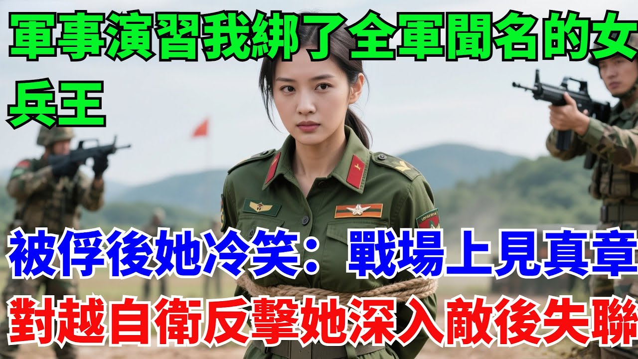 軍事演習我綁了全軍聞名的女兵王。被俘後她冷笑：有本事戰場上見真章。對越自衛反擊戰爆發她深入敵後失聯#奇聞#故事#真實案例#民間故事