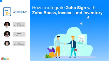 How to integrate Zoho Sign with Zoho Books, Invoice, and Inventory