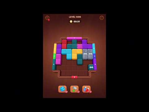 Wood Away Block Puzzles Levels 1482-1483-1484-1485-1486-1487-1488-1489-1490