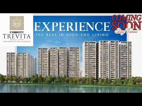 Coming Soon... || CYBERCITY TREVITA || 3&4BHK || HMDA & RERA || G+19 Floors || Kondapur || Hyderabad
