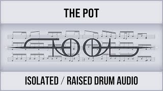 Tool - The Pot (Isolated Audio) [Light Theme] - Drum Sheet Music