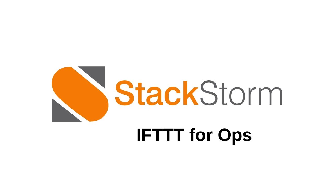 StackStorm Overview - YouTube