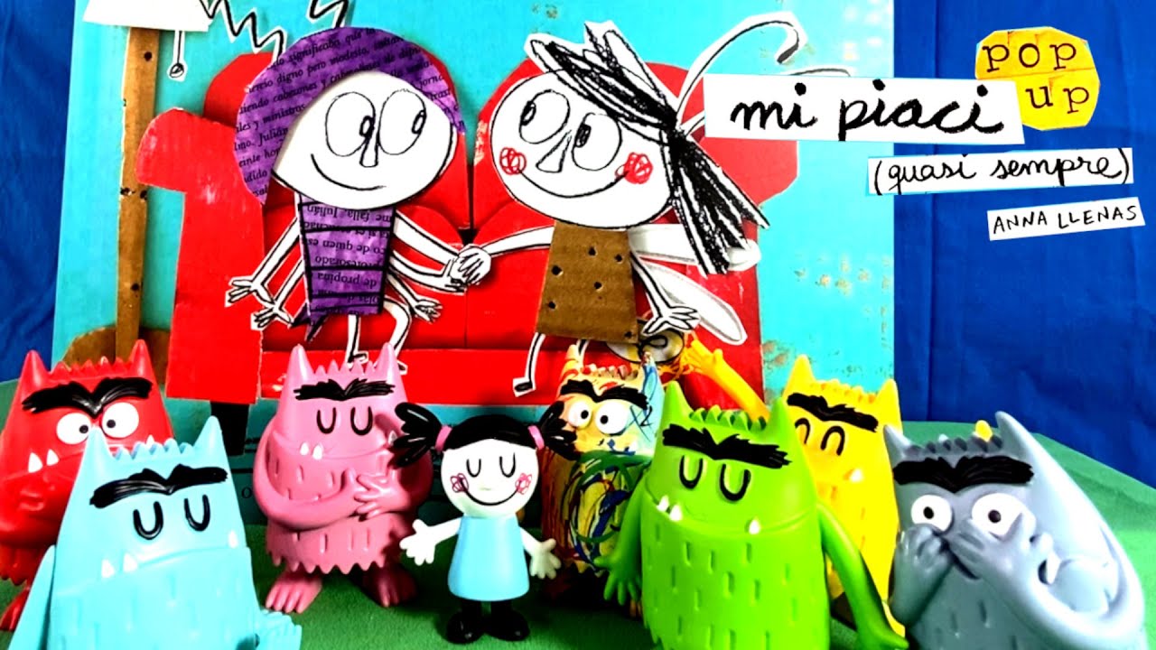 IL MOSTRO DELLE EMOZIONI E LA SUA AMICA NINA ENTRANO NEL LIBRO 