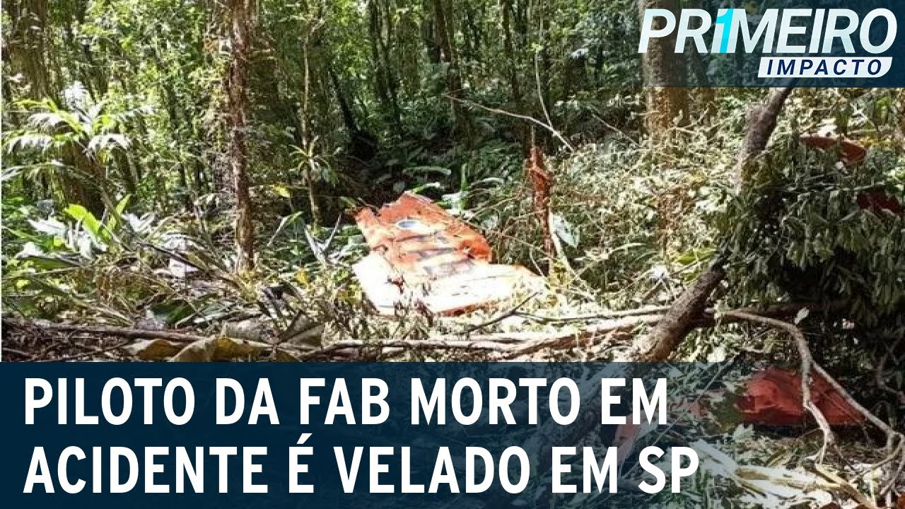 Piloto e instrutor da FAB mortos em acidente são velados em SP | Primeiro Impacto (07/11/22)