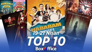 En Çok İzlenen 10 Film 19 - 21 Nisan 2019