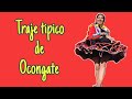 Ocongateña con traje tipico