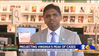 Experts weigh in on projected COVID-19 peak in Virginia