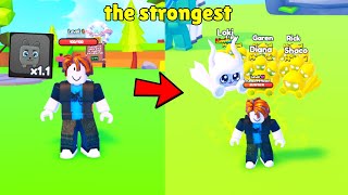 Becoming The Strongest Player In Roblox Strong Muscle Simulator 2Summer