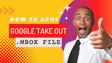 How to open google take out gmail mbox file || Mbox File Open || Khan Sunny