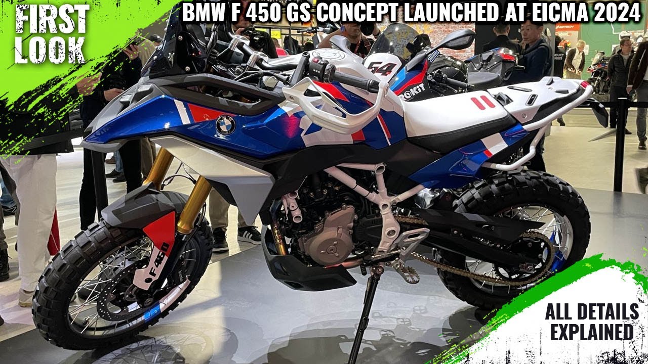 BMW F 450 GS Adventure Concept Launched At EICMA 2024 - Explained All ...