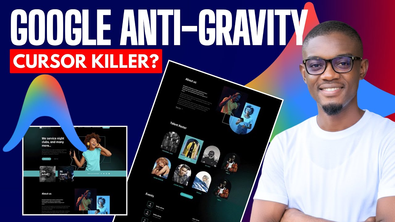 How To Build A STUNNING Website With Google Anti-Gravity & Host It FREE ...