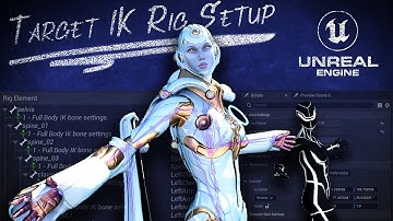 Target IK Rig Setup in Unreal Engine 5