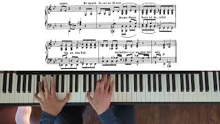 St Matthew Passion: 18. Da kam Jesus mit ihnen zu einem Hofe (piano transcription)