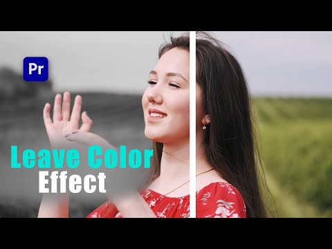 leave color effect premiere pro tutorial