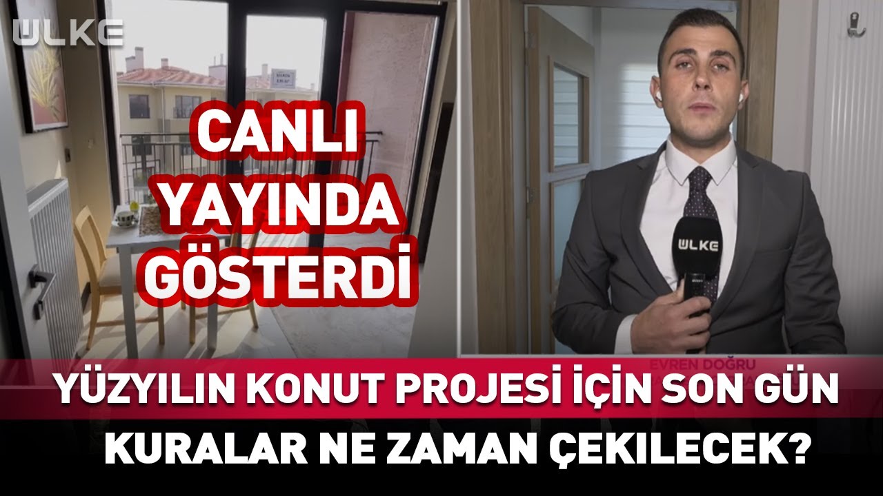 Yüzyılın Konut Projesi İçin Son Gün! Kuralar Ne Zaman Çekilecek?