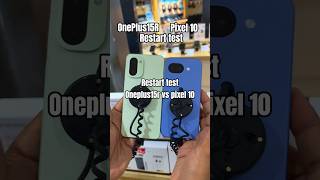 Pixel 10a gets EMBARRASSED by OnePlus 13R! 💀 #pixel10 #oneplus15r #tech #shortvideo #viral #firstloo