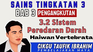 Sains Tingkatan 3 KSSM I Bab 3 Pengangkutan I 3.2 Sistem Peredaran Darah  Bah 1 ( Haiwan Vertebrata)