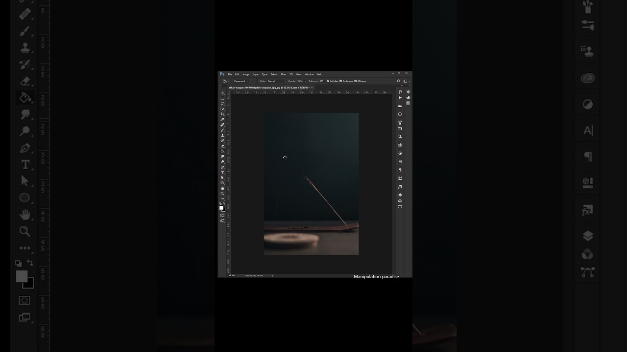 remove black background 