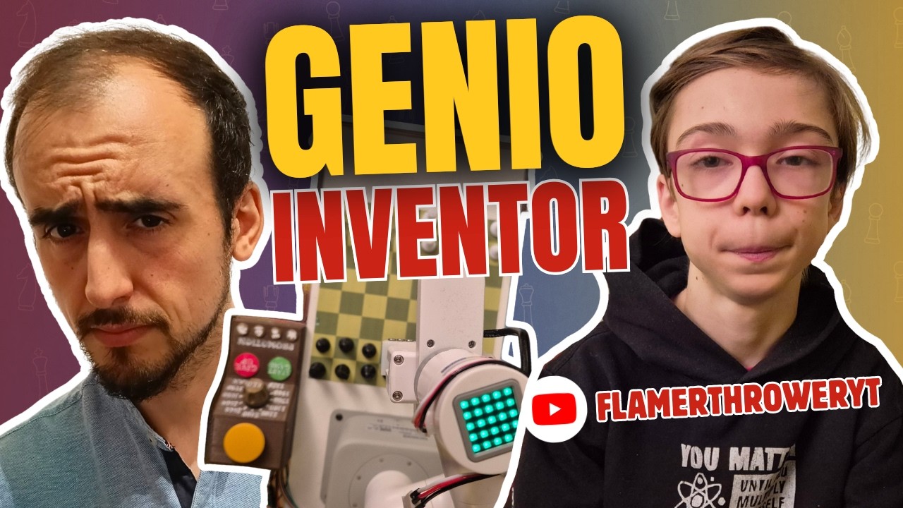 JUEGO CONTRA un ROBOT FÍSICO CONSTRUIDO por UN NIÑO GENIO INVENTOR: ¿PODRÉ DERROTARLO?