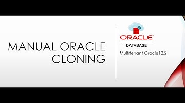 MANUAL CLONING ORACLE SOFTWARE (ORACLE 12c R2 MULTITENANT)