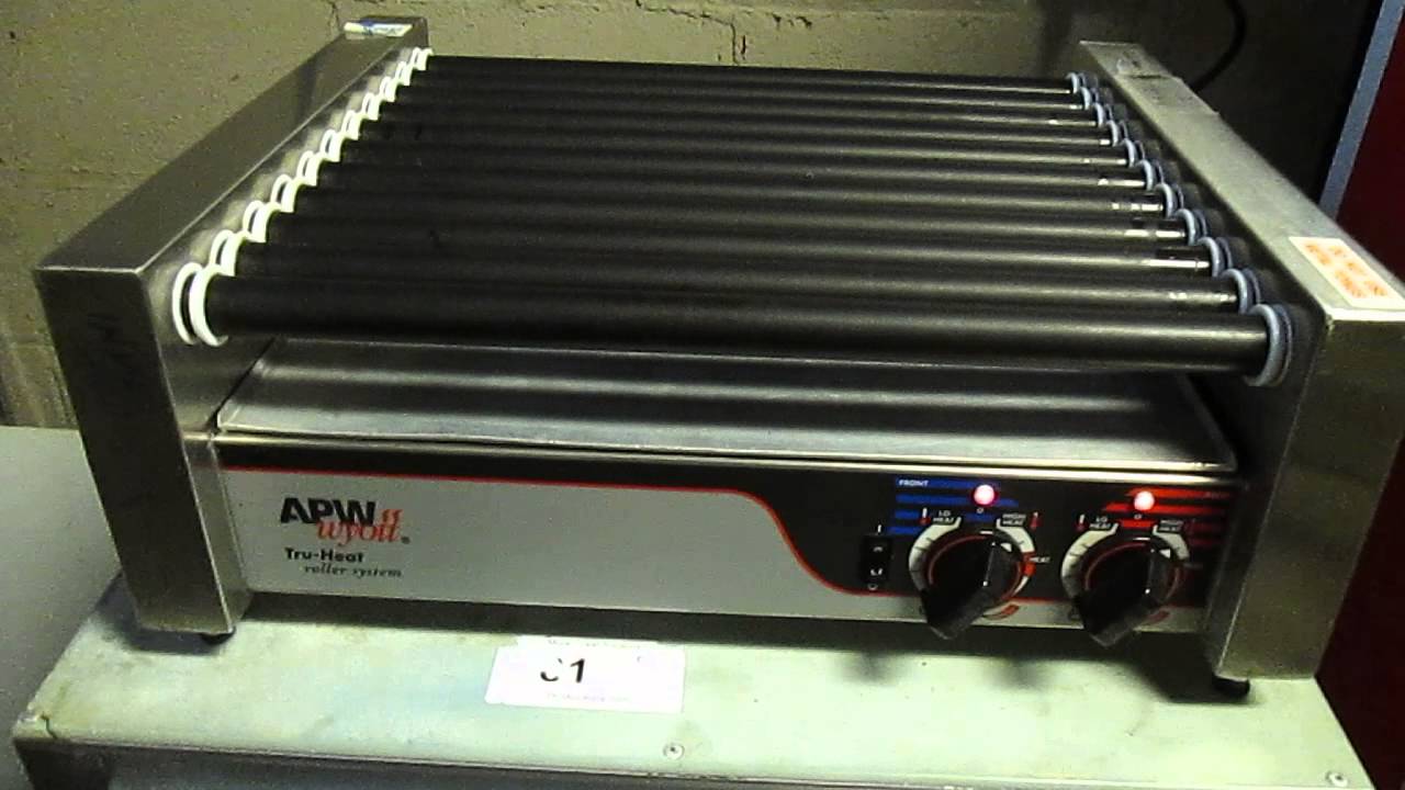 Hot Dog Roller Grill Working YouTube