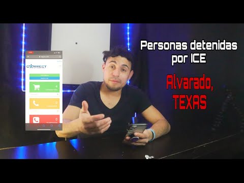 ¿Como Enviar Dinero A Una Persona Detenida Por ICE? | Alvarado, Texas