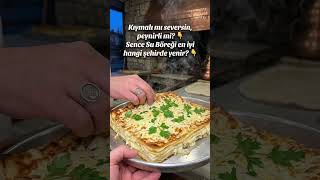 Kayseri Su Böreği! 🔥👇 Kıymalı mı, Peynirli mi? 🤔👇