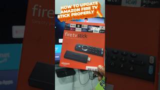 How to update Amazon Fire Tv Stick Properly 🔥#shortsfeed #amazonfirestick #update #viral #tech