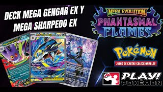 ¡Mega Sharpedo EX y Mega Gengar juntos hacen TRAMPAS!