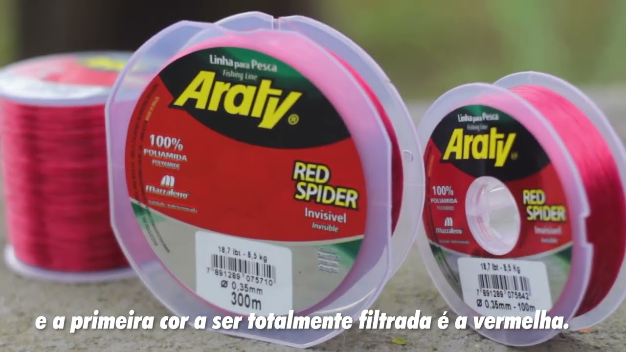 ARATY® RED SPIDER – Mazzaferro Pesca