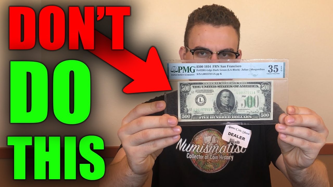 DON T DO THIS At Your Local Coin Show YouTube