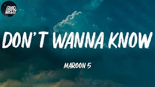 Download Lagu Don't Wanna Know - Maroon 5 (Lyric Video) MP3
