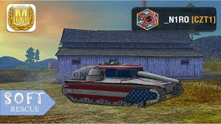 T28 HTC: 4300 Damage , 6 Frags - WOT BLITZ - screenshot 4