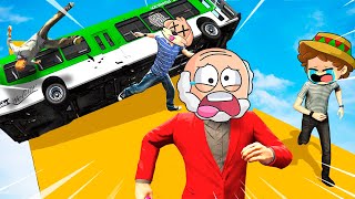 ¡CORREDORES vs AVALANCHA DE COCHES! 😱😂 GTA 5 con SILVIOGAMER, SOYDANY y PANCRACIO