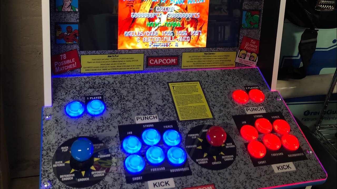 Acade1up Big Blue Mods - ArcadeModUp Review