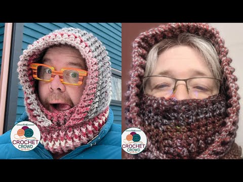 NWOT Handcrafted Crochet hood, Sunset CROCHET Post Apocalyptic Hood PATTERN, Wastelander Hood  main image 4