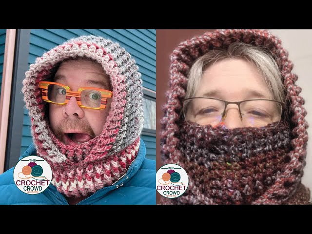トップス Angel crochet hood tops Cozy & Chic! Crochet the Crohoodie (Adult Winter Bonnet) Pattern