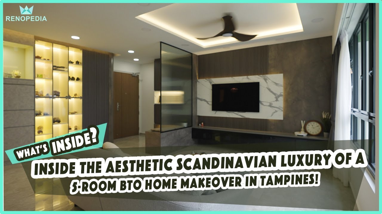 Photo inspiration: Picture Idea: Inside The Aesthetic Scandinavian Luxury Of A 5 Room Bto