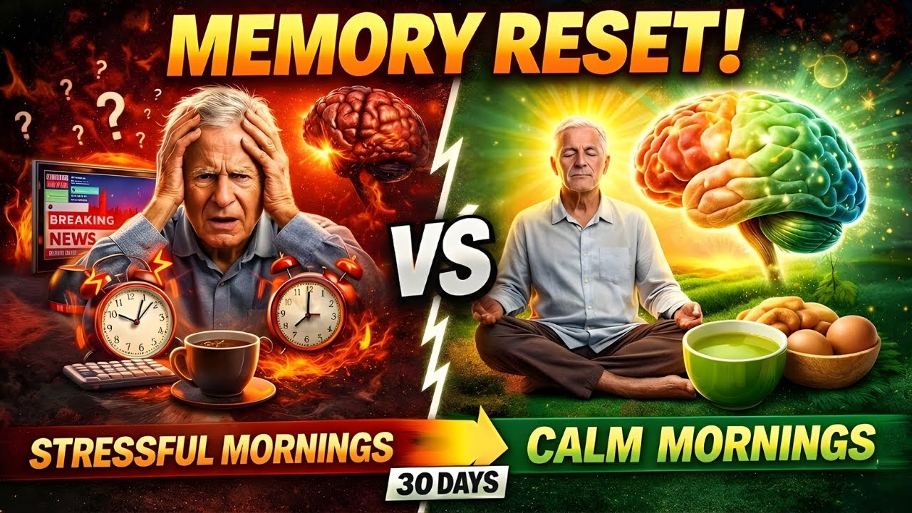 Forgetfulness After 60? This Morning Routine Rewires the Brain Naturally