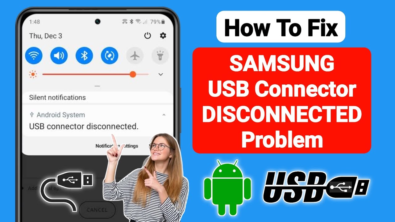 How To Fix SAMSUNG USB Connector DISCONNECTED Problem 2023 USB how-to-fix-samsung-usb-connector-disconnected-problem-2023-usb