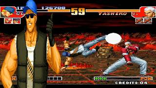KOF 97 Clark Choi Terry Full Gameplay 🔥 Arcade Mode Hard Mode 4K Ultra HD