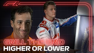 Grill The Grid 2022 | Episode 3 | Higher Or Lower