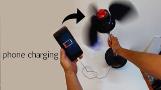 How to get free energy from a 12 volt motor using wind - lighting and phone charging